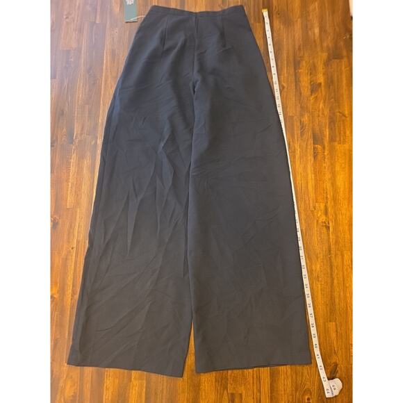 Wild Fable Low-Rise Wide Leg Trousers Black XXS Y2K Baggy Style Pants - Picture 5 of 7